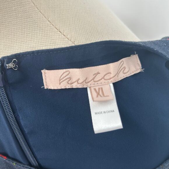 Hutch Roma Linen Mini Dress – Size XL – With Pockets – Minor Snag - Picture 6 of 8